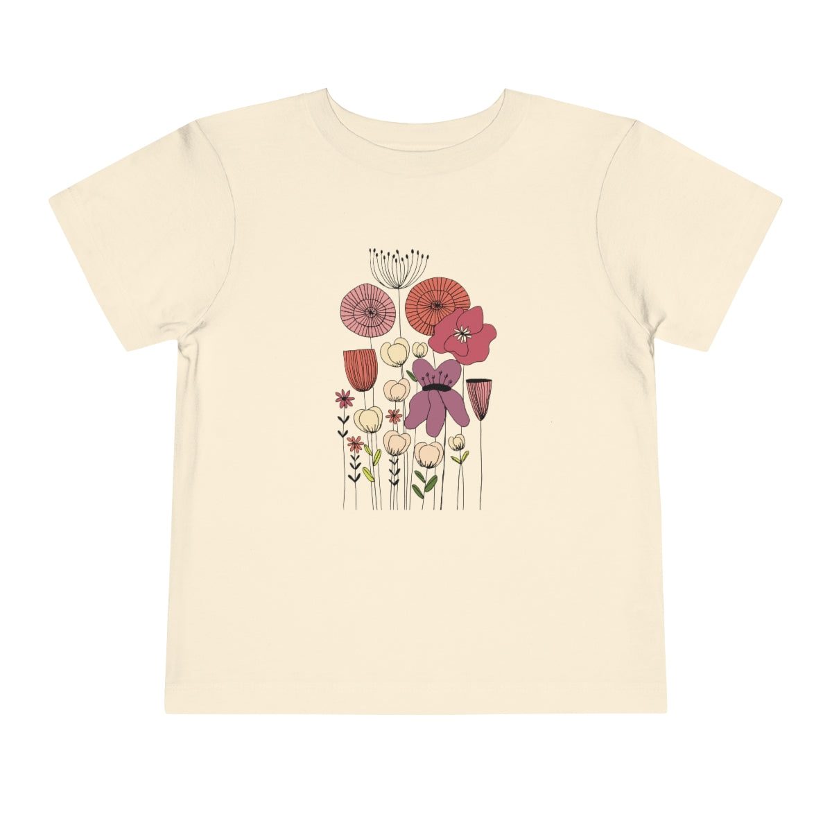 Wild Flowers - Toddler Short Sleeve Tee