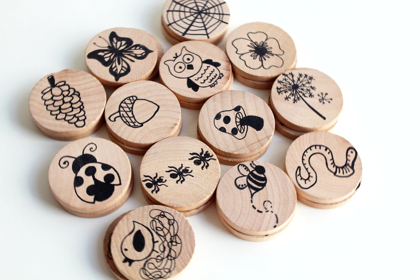 Learning Toy - Make A Match - Toddler - Nature